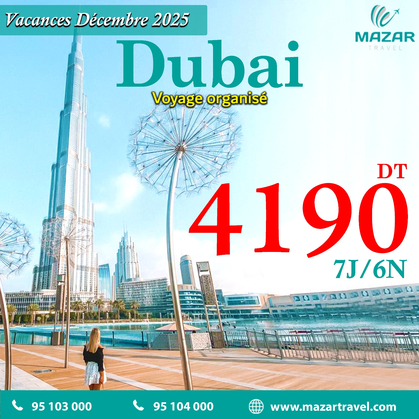 DUBAI VACANCES DECEMBRE 2025