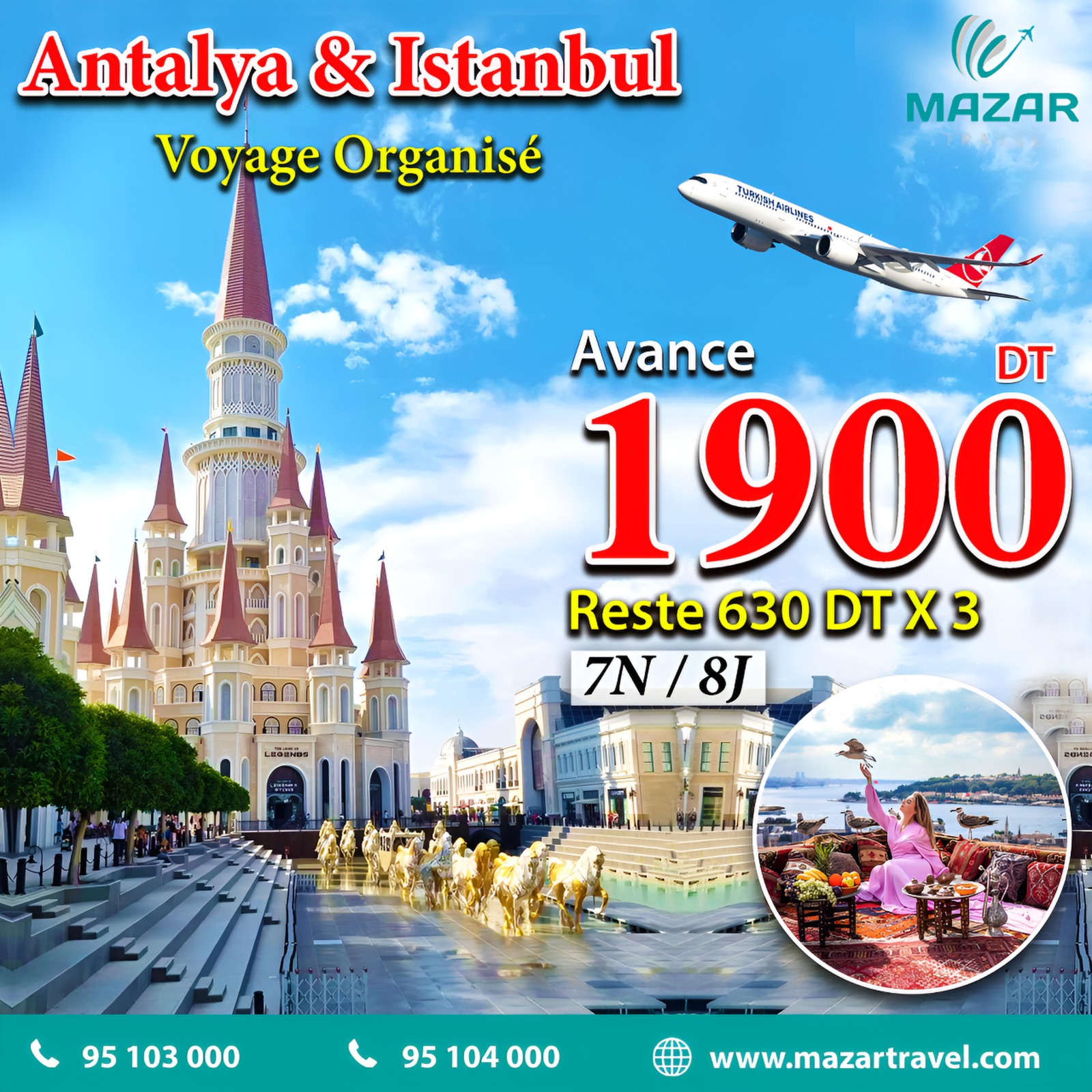 ANTALYA ET ISTANBUL