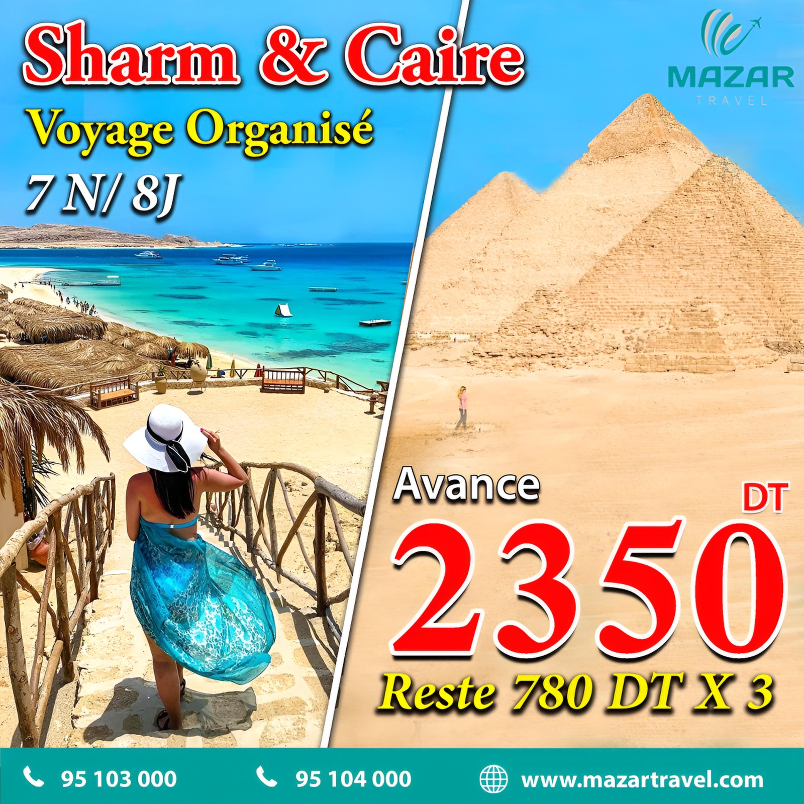 SHARM ET CAIRO SUMMER 2026