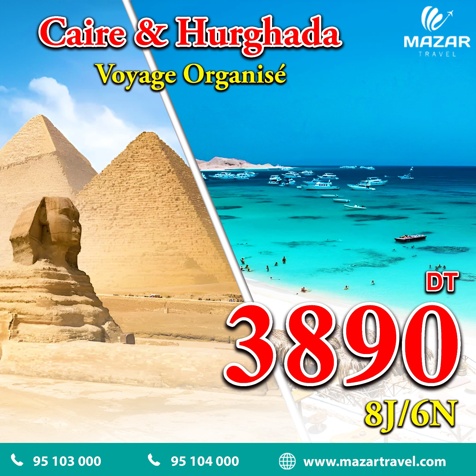 CAIRE ET HURGHADA